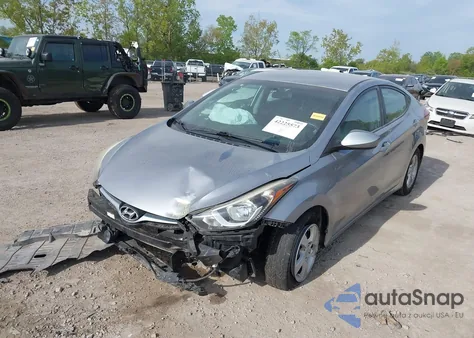 2015 Hyundai Elantra Se z USA, uszkodzony, nr VIN 5NPDH4AEXFH642698